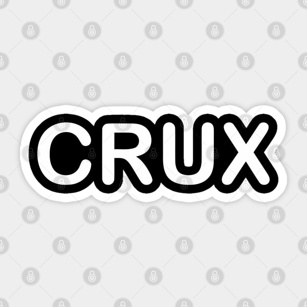 CRUX Sticker by mabelas